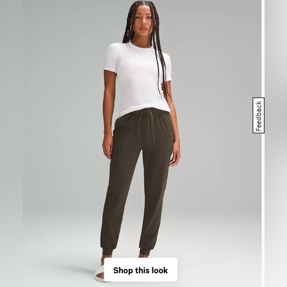 Stretch High-rise Jogger Full Length